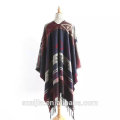 Mode Jacquard Damen Winter Pashmina Poncho Schal